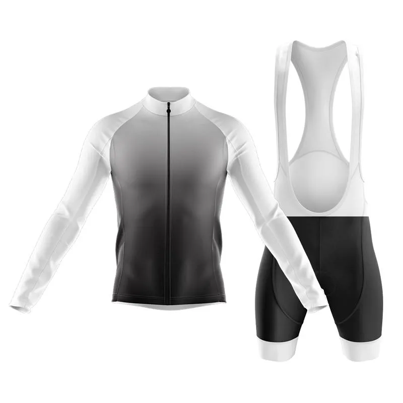 Black to White Club Cycling Kit