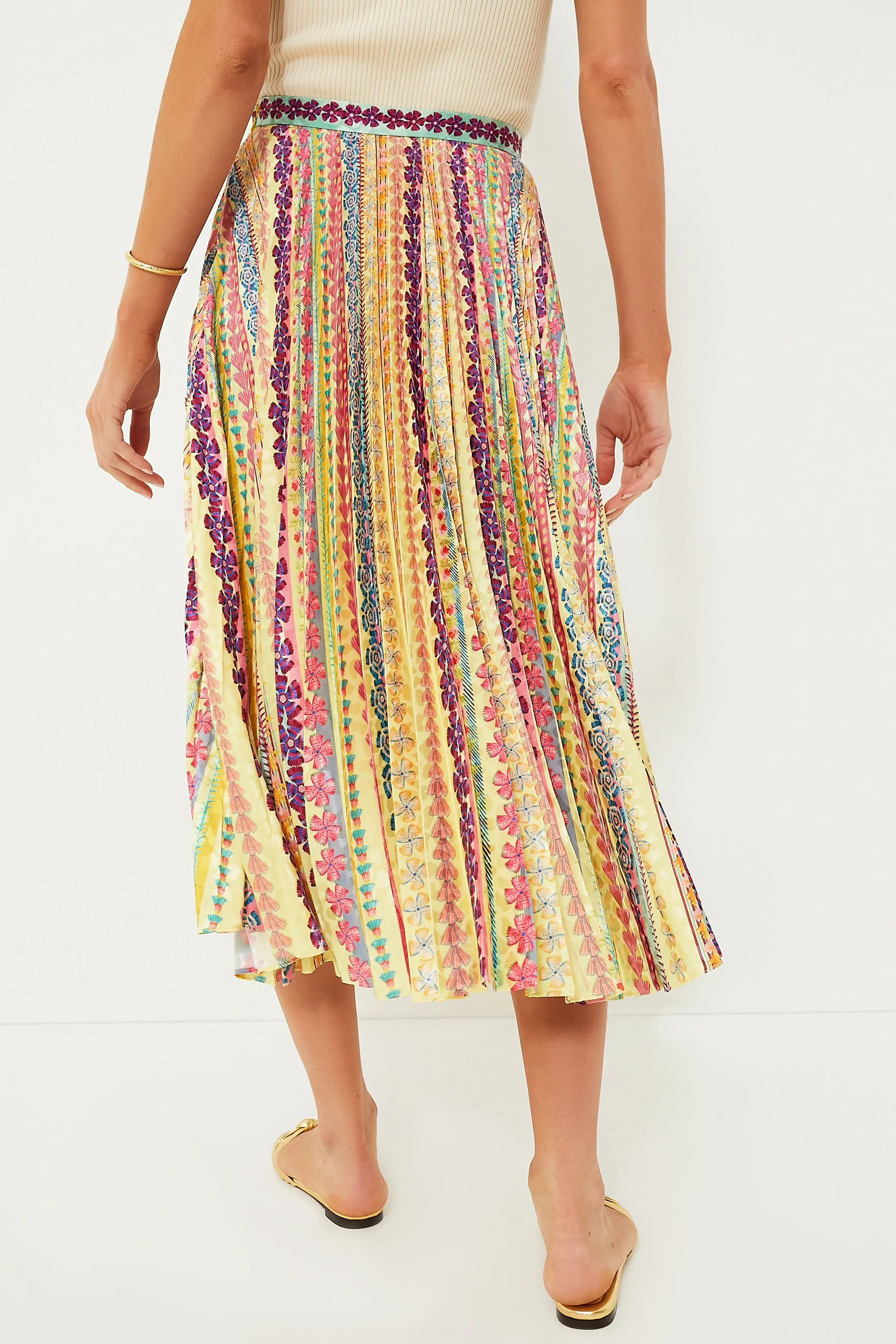 Bloom Gradiant Kim Midi Skirt