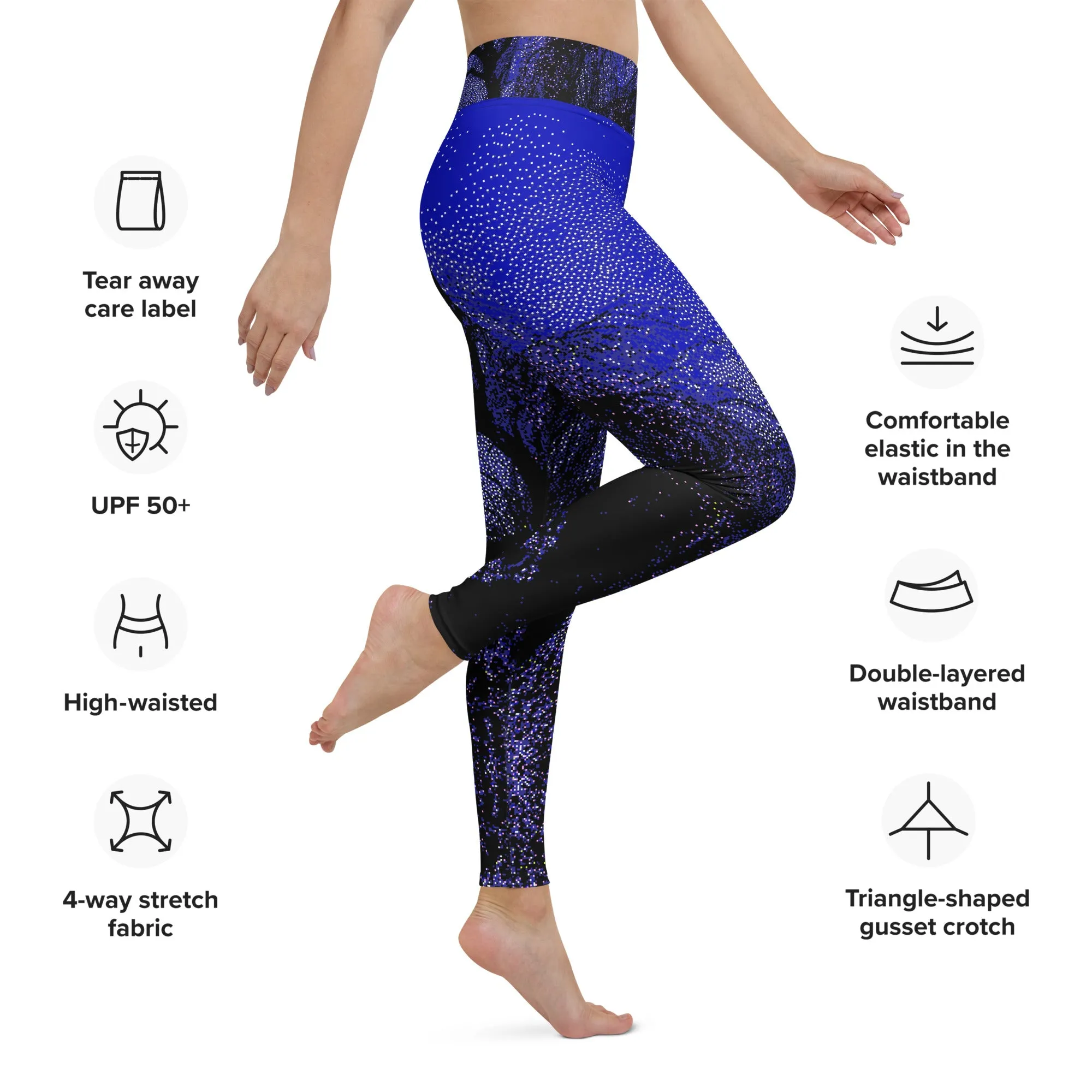 blue night 青い夜® Yoga Leggings