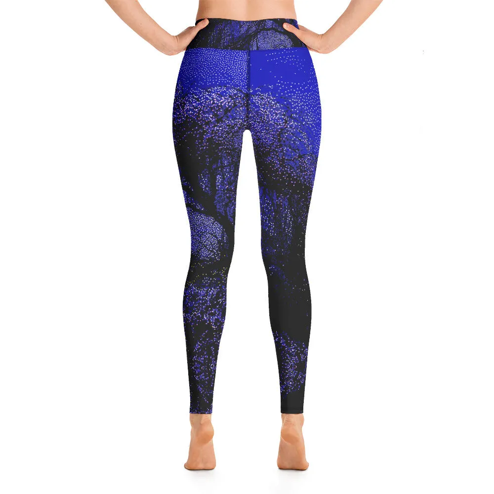 blue night 青い夜® Yoga Leggings