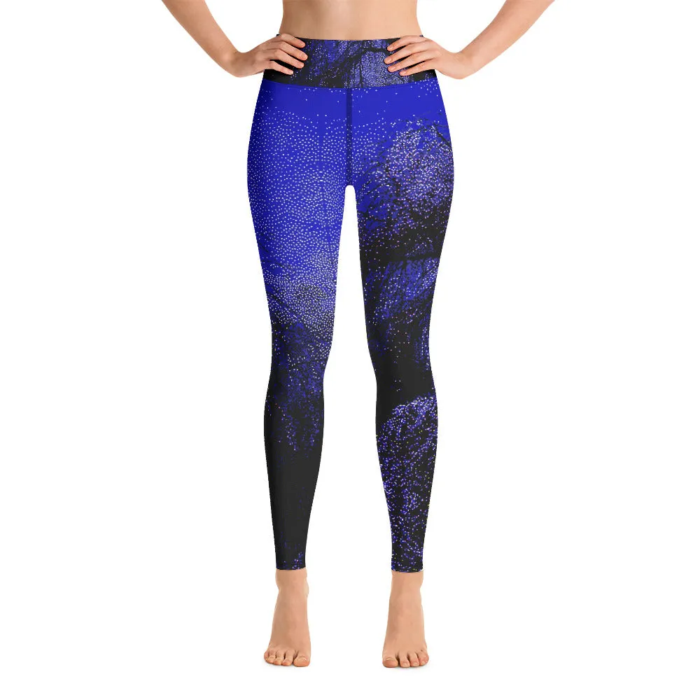 blue night 青い夜® Yoga Leggings