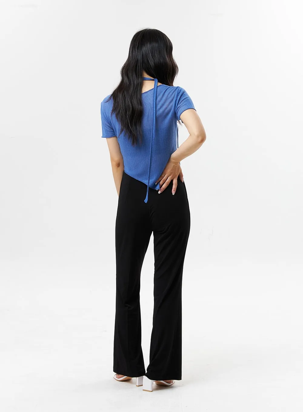 Bootcut Tailored Pants OL320