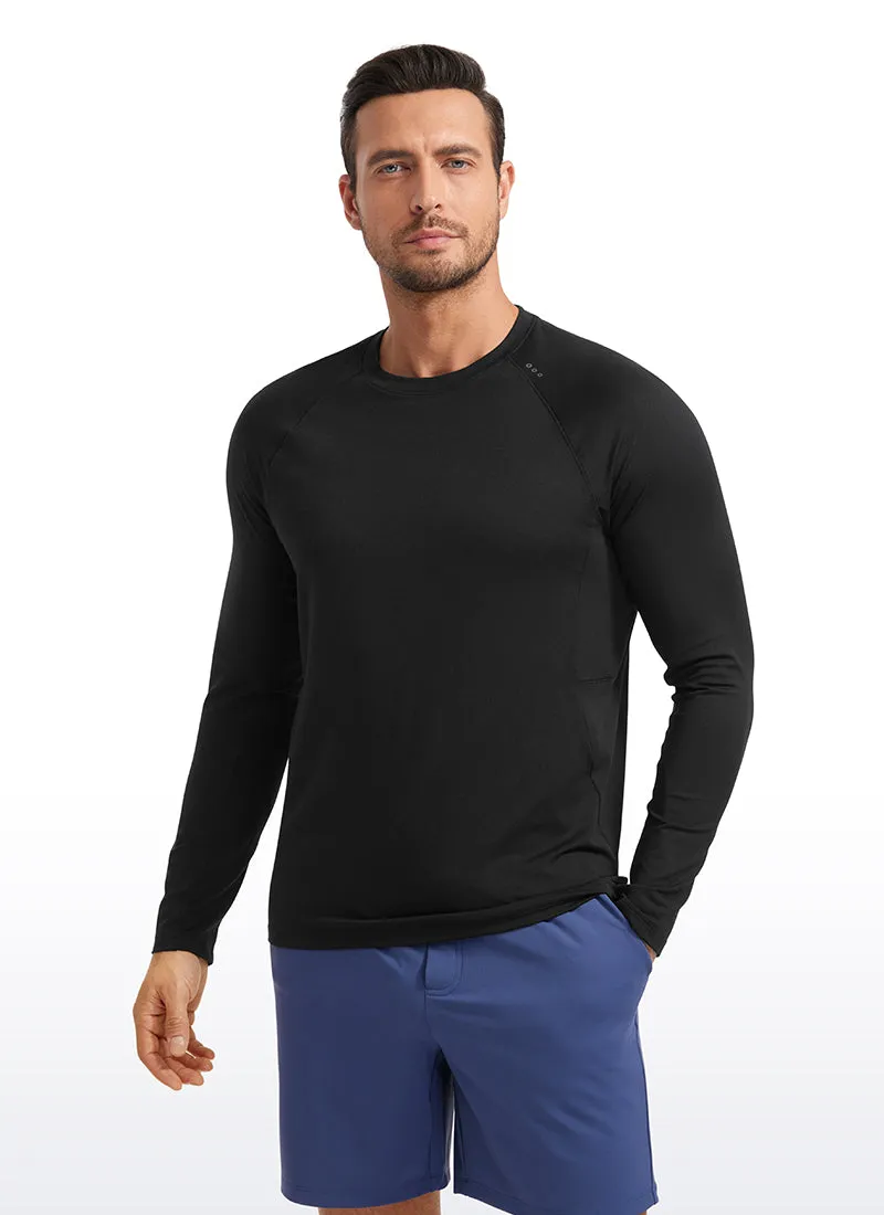 Brushed Slim-Fit Long Sleeve