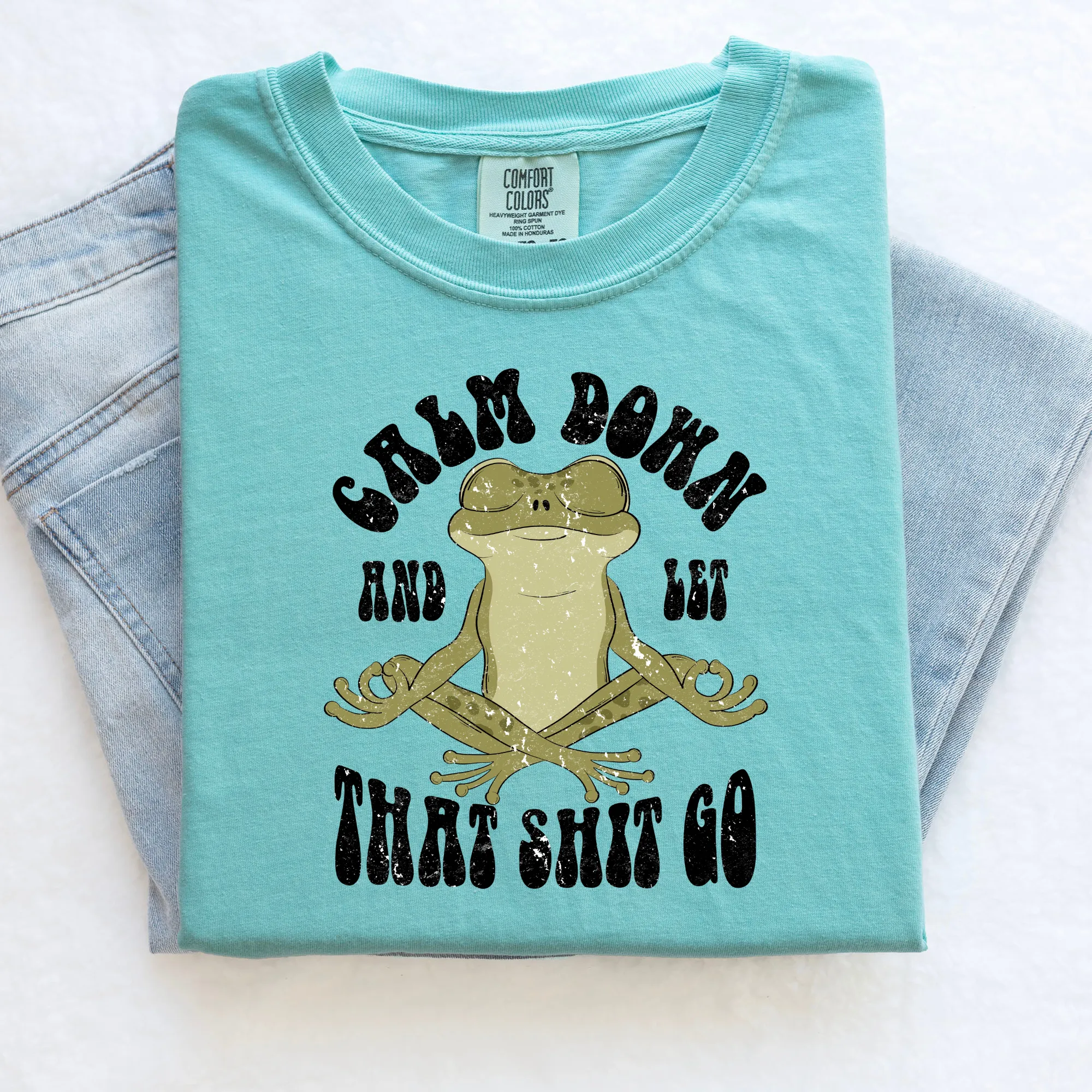 Calm Down Frog Shirt