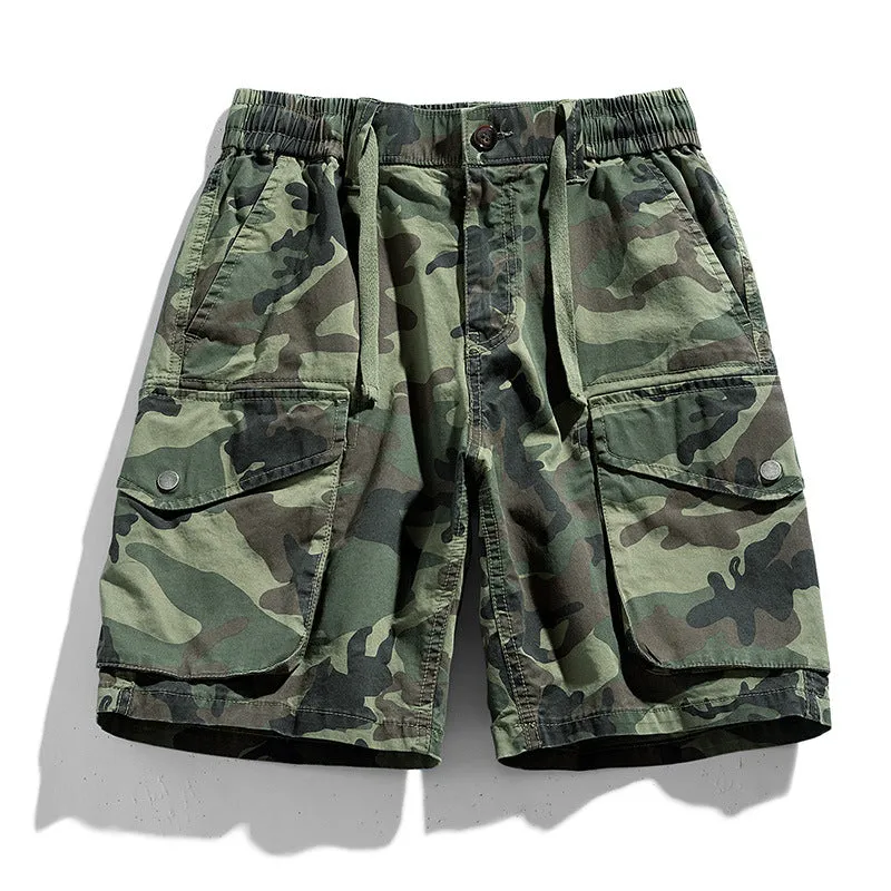 CAMO CASUAL  9''CARGO PANTS