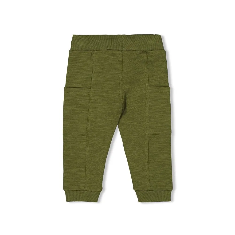 CAMP COOL Slub Yarn French Terry Cargo Pants