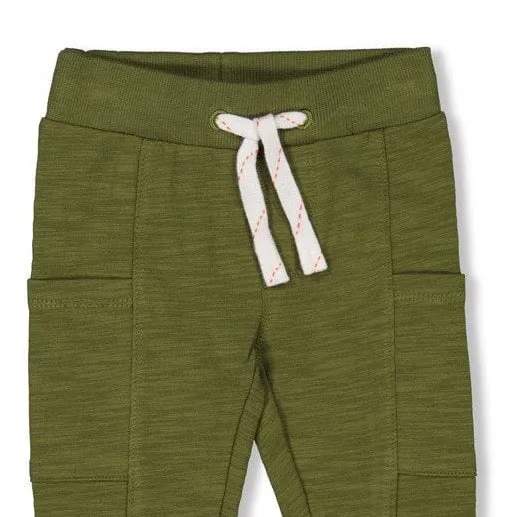 CAMP COOL Slub Yarn French Terry Cargo Pants