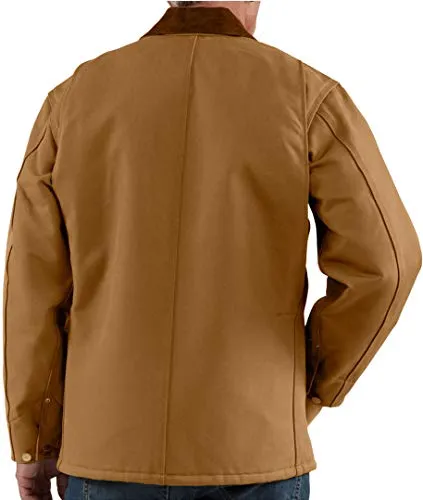 Carhartt 103825 Men's Big & Tall Duck Chore Coat Blanket Lined