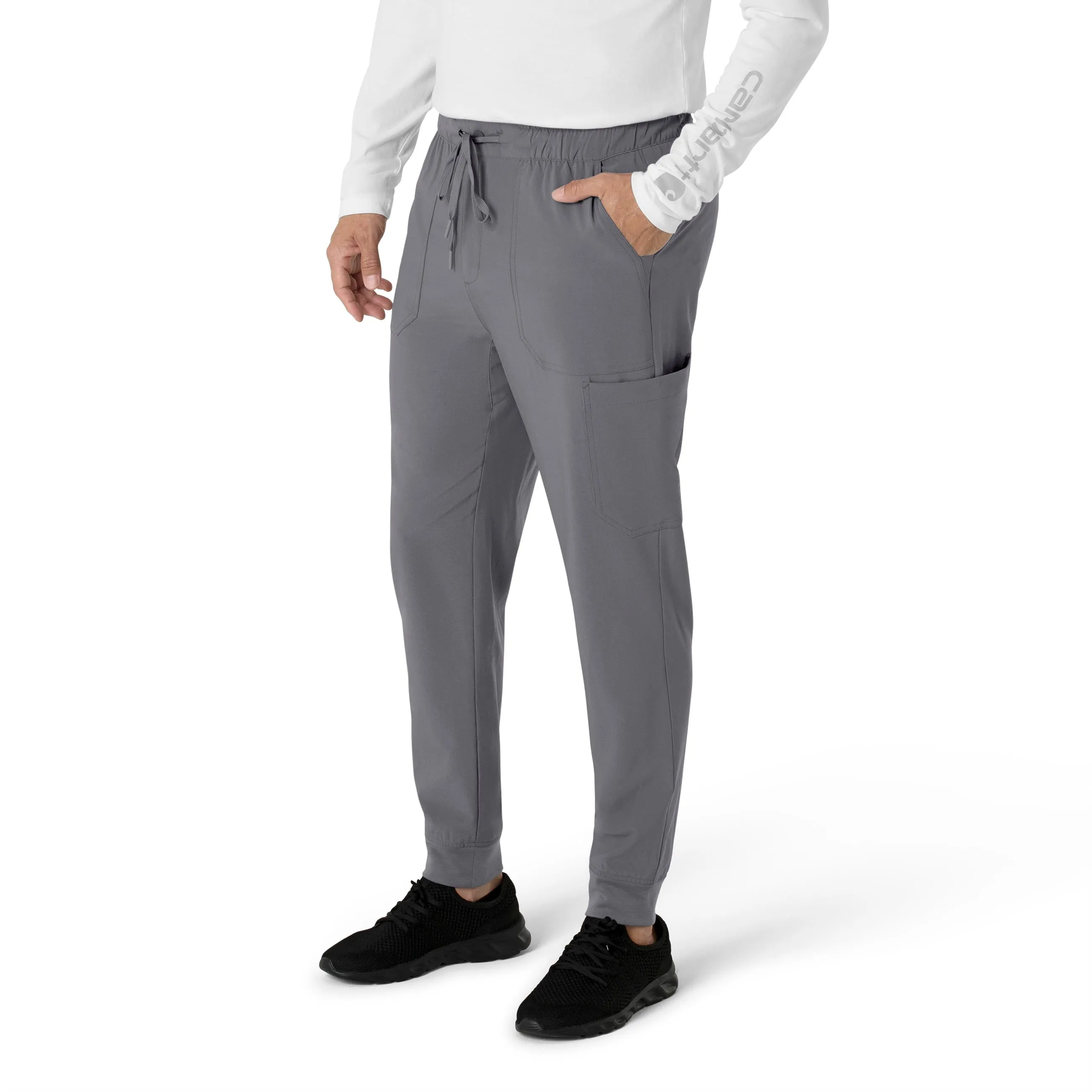 Carhartt Force Cross-Flex Men's Jogger Scrub Pant - Pewter