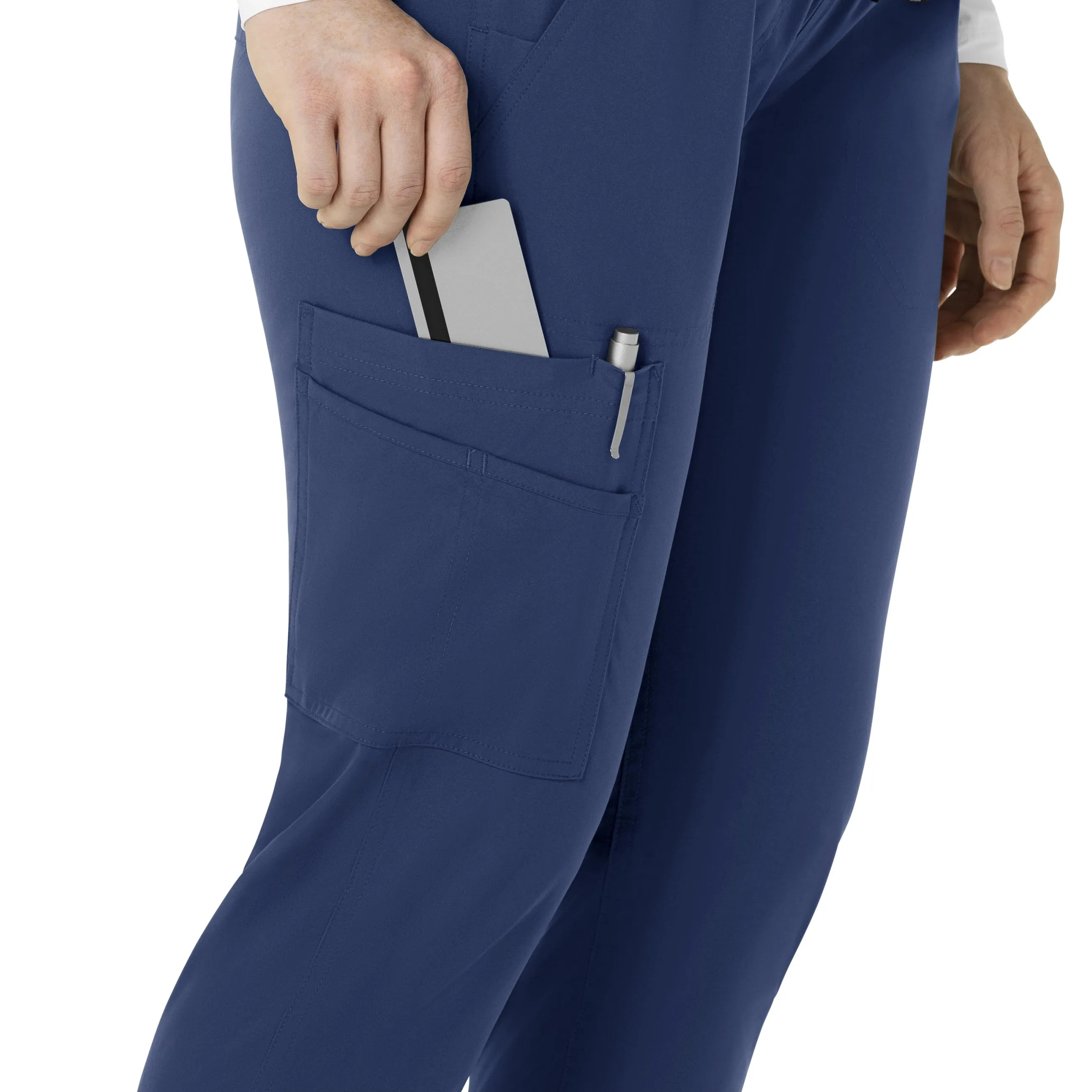 Carhartt Force Essentials Women's Maternity Jogger Scrub Pant - Navy