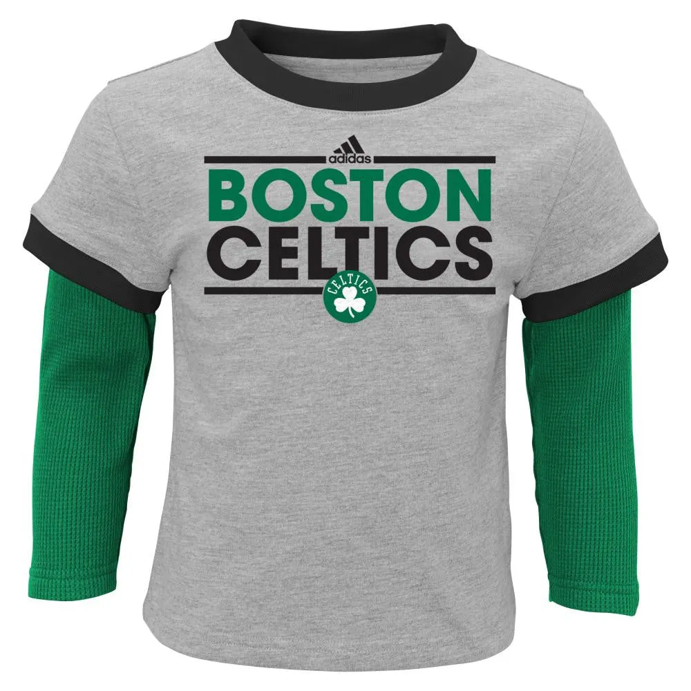 Celtics Layered Shirt and Pants Set