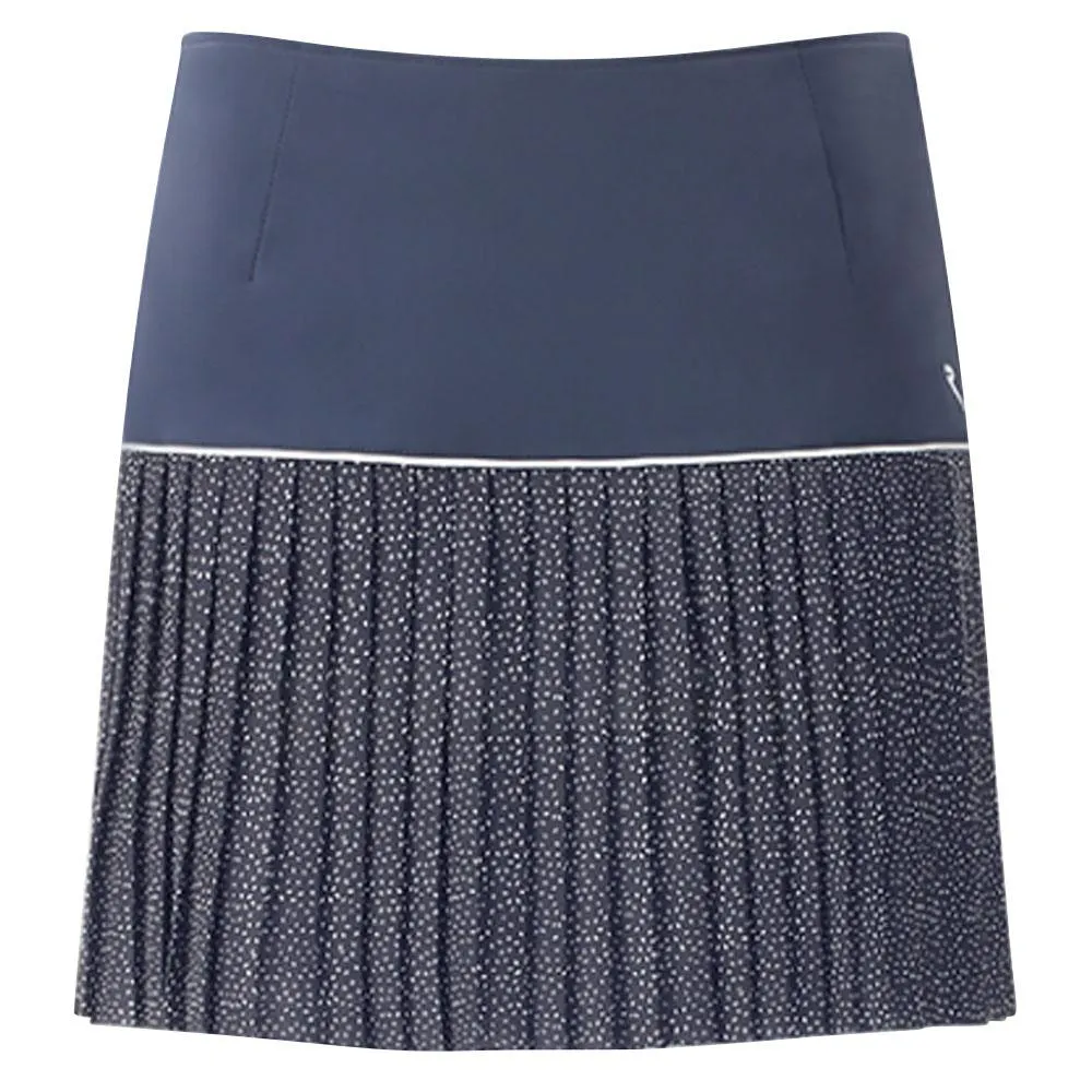 Chervo Jupon Golf Skirt Limoni Navy - SS22 Women