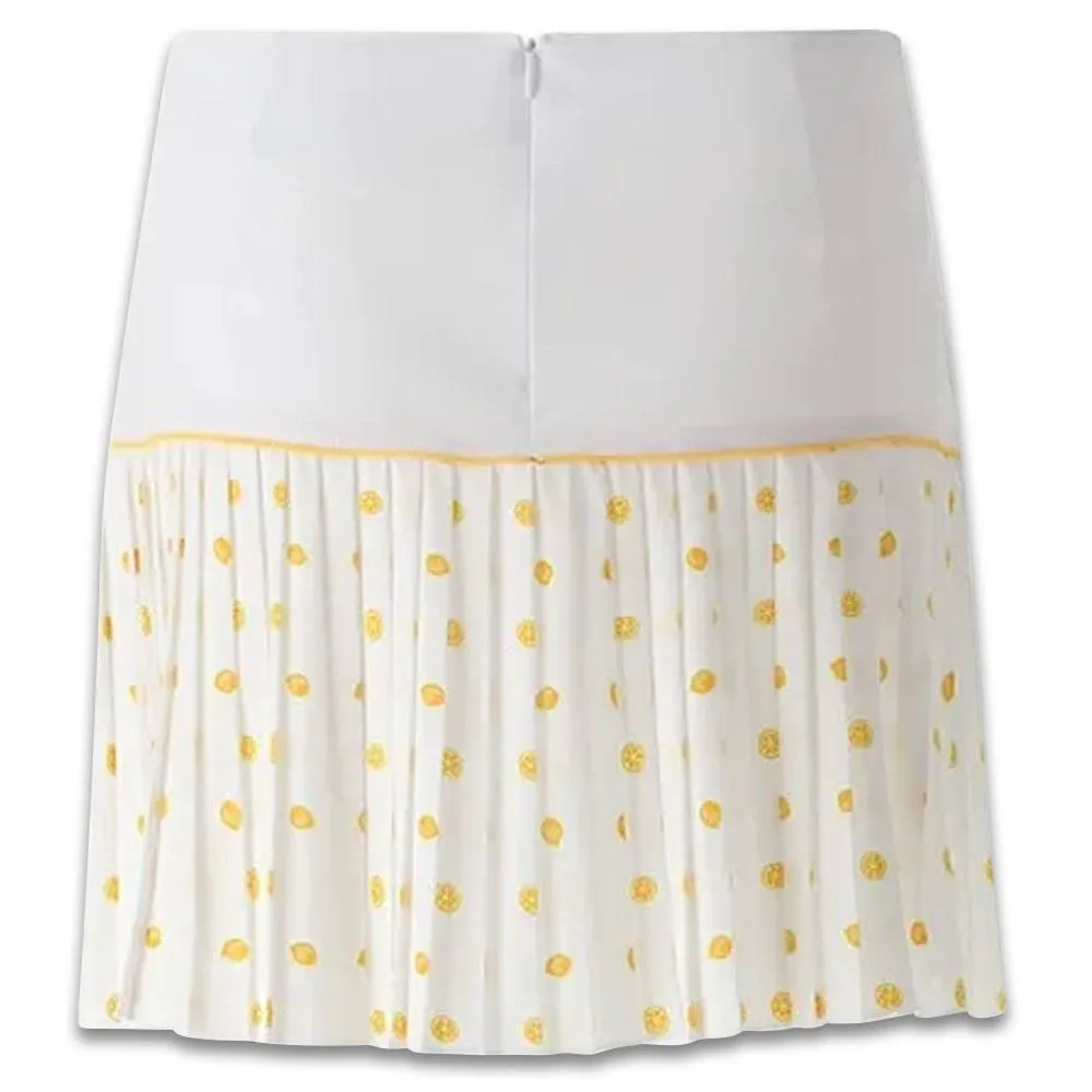 Chervo Jupon Golf Skirt Limoni White - SS22 Women