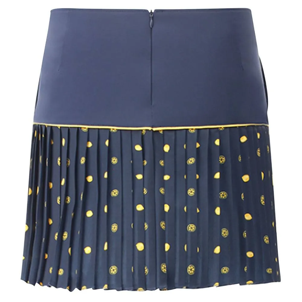 Chervo Jupon Golf Skirt Seed Print Navy - SS22 Women