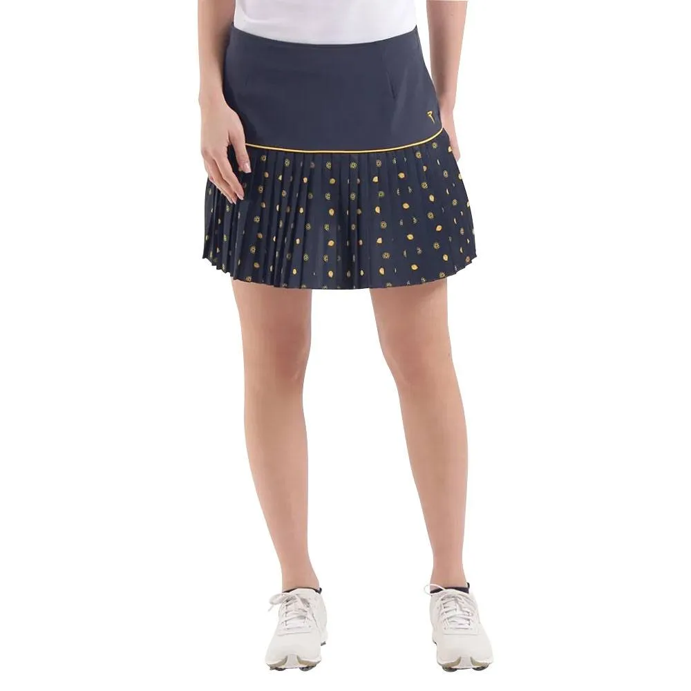 Chervo Jupon Golf Skirt Seed Print Navy - SS22 Women