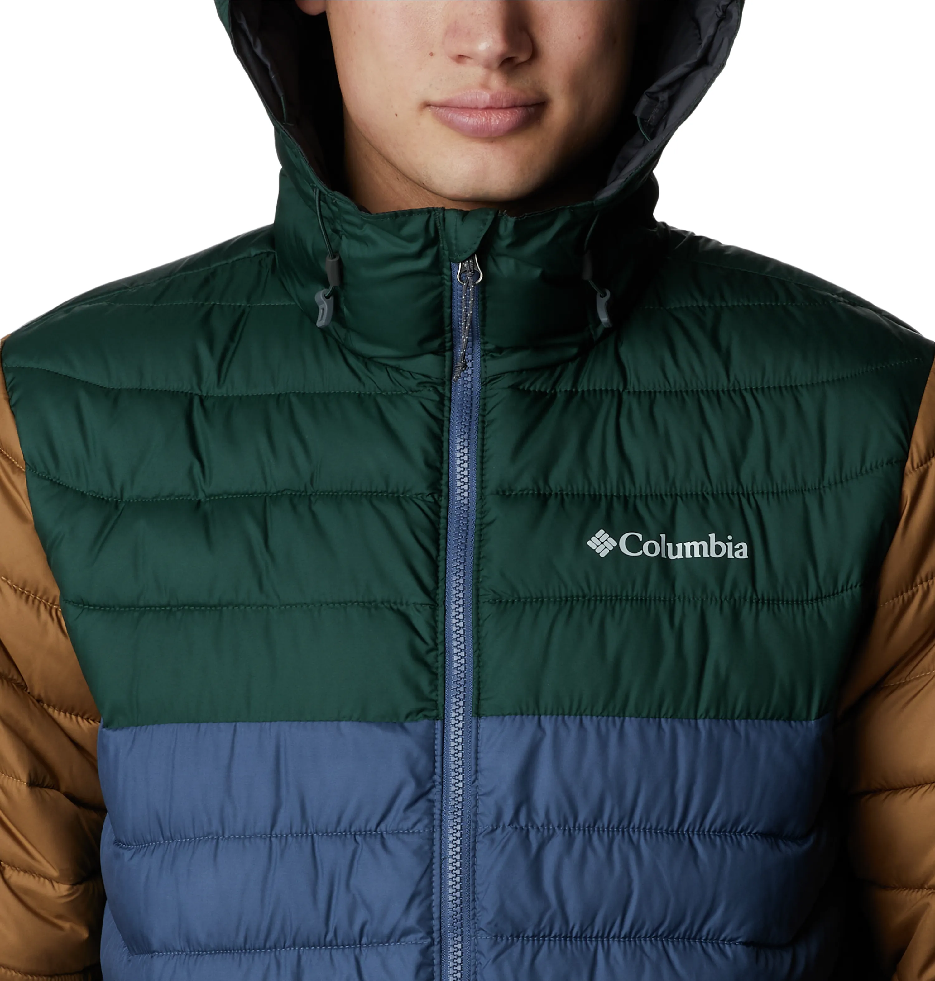 Columbia Mens Powder Lite Hooded Gilet