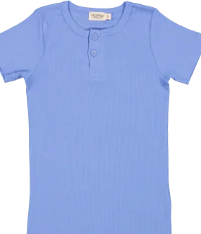 Cornflower henley t-shirt by Marmar