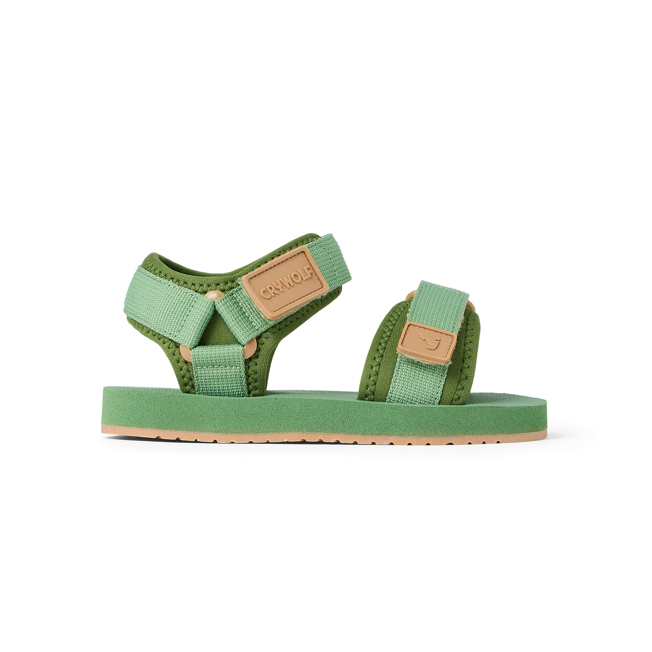 Cry Wolf - Beach Sandal - Coastal Green