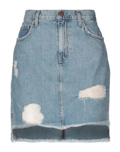 Current/elliott Women Denim skirt Blue 27 jeans