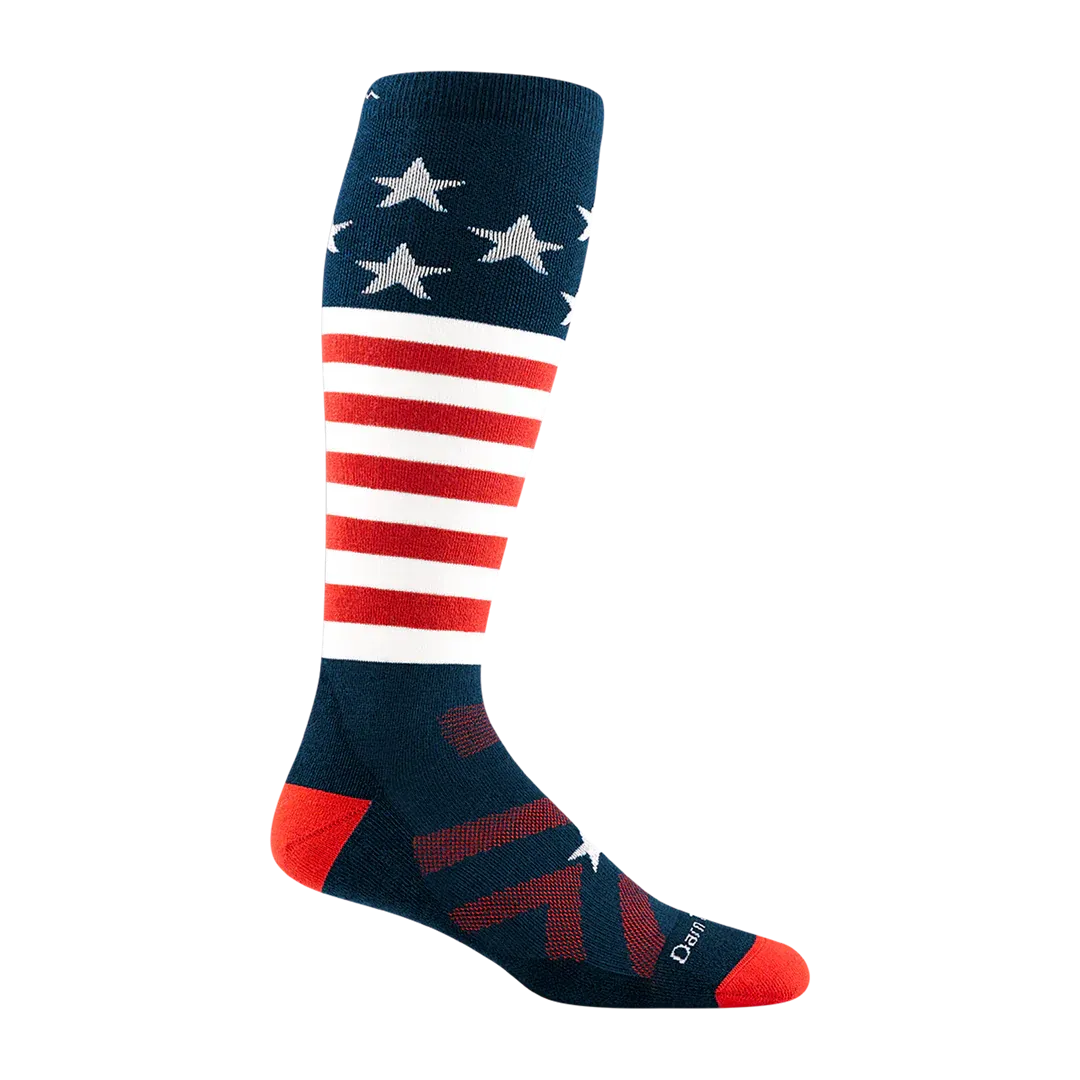 Darn Tough Captain Stripe Midweight Ski Socks 1818 - Men's