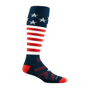 Darn Tough Captain Stripe Midweight Ski Socks 1818 - Men's