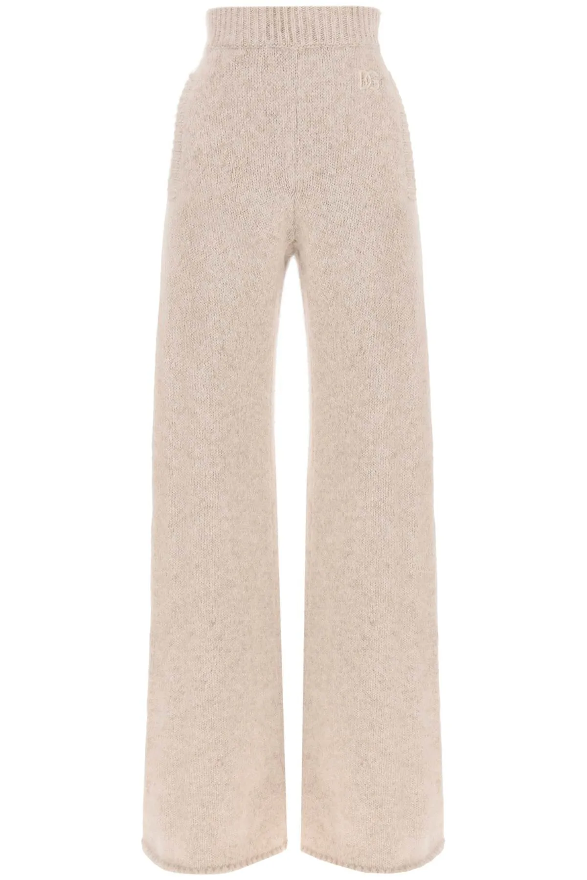 Dolce & Gabbana Llama Knit Flared Pants