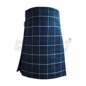 Douglas Blue Modern Tartan Kilt