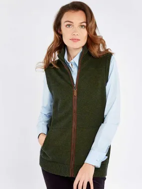 DUBARRY Sheedy Wool Blend Knit Gilet - Women's - Olive