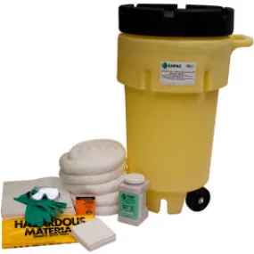 ENPAC® 50 Gallon Wheeled SpillPack Spill Kit, Oil Only, Yellow, 1452-YE