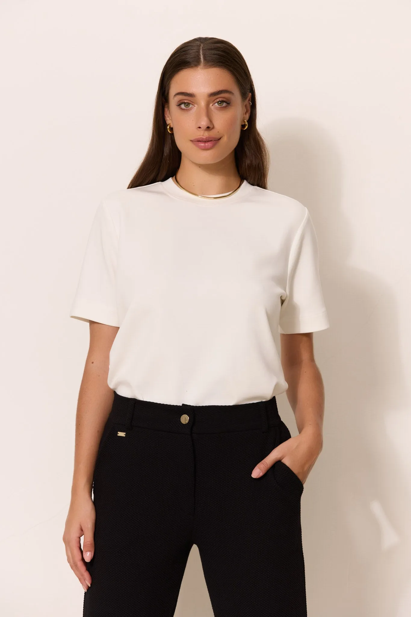 EVA modal blend slim fit tee - Marsh