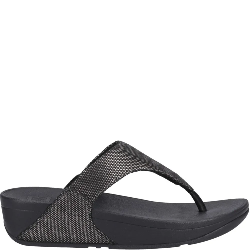 Fitflop Lulu Glitz Toe Post Sandals