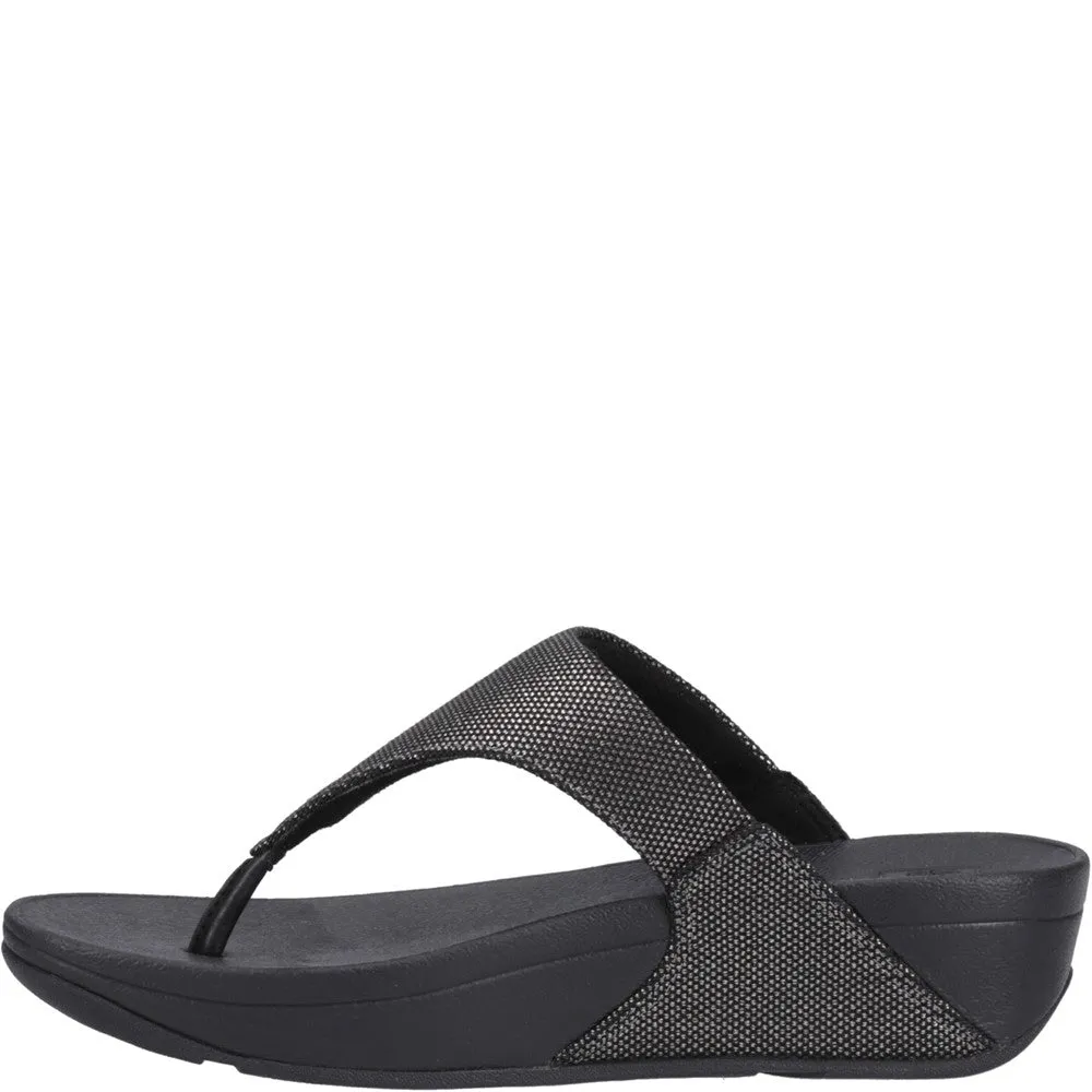 Fitflop Lulu Glitz Toe Post Sandals