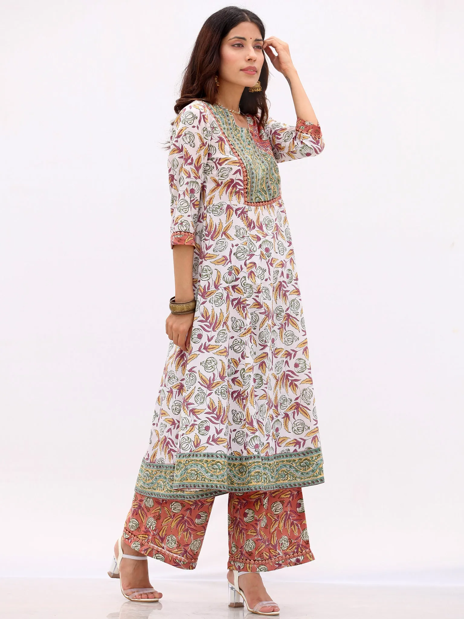 Fiza Farhat Flared Kurta