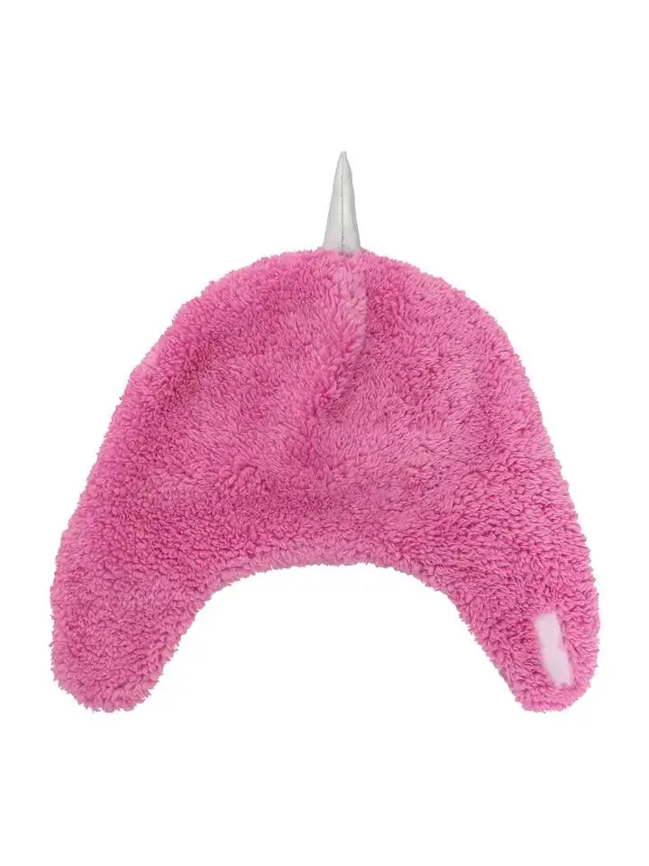 Flap Jack Kids Reversible Sherpa Hat - Unicorn/Narwhal