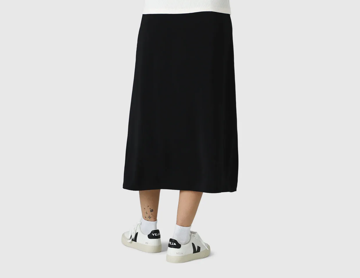 Fred Perry Women's Pleated Tennis Skirt / Black