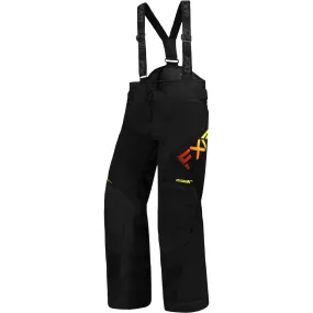 FXR Clutch Snowmobile Pants Black/Inferno