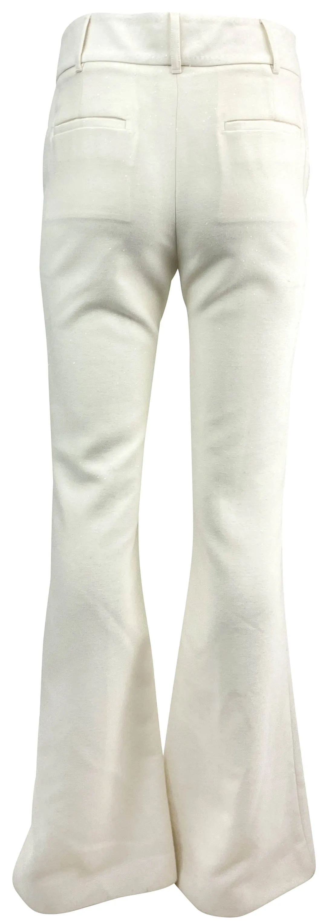 Gabriela Hearst Allanon Sequin Pants in Off White