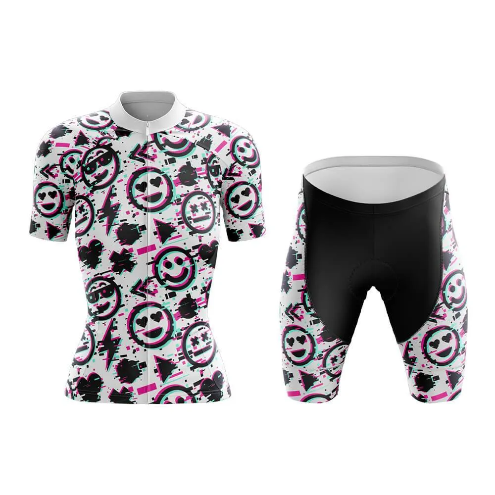 Glitch Pop (V4) Club Cycling Kit