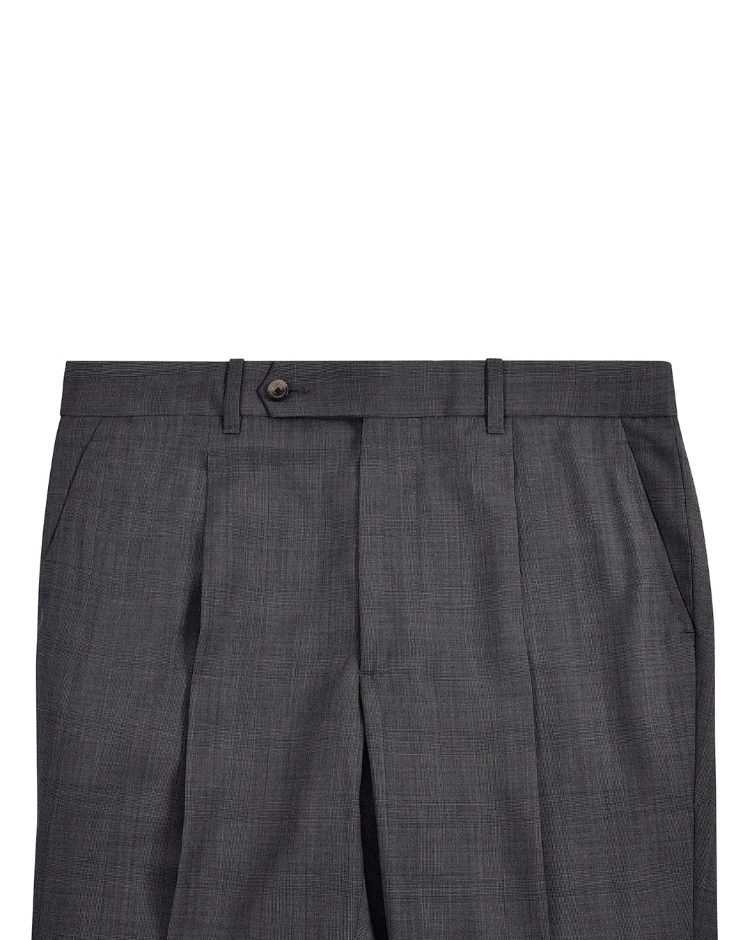 Grey Prince of Wales Dress Pant