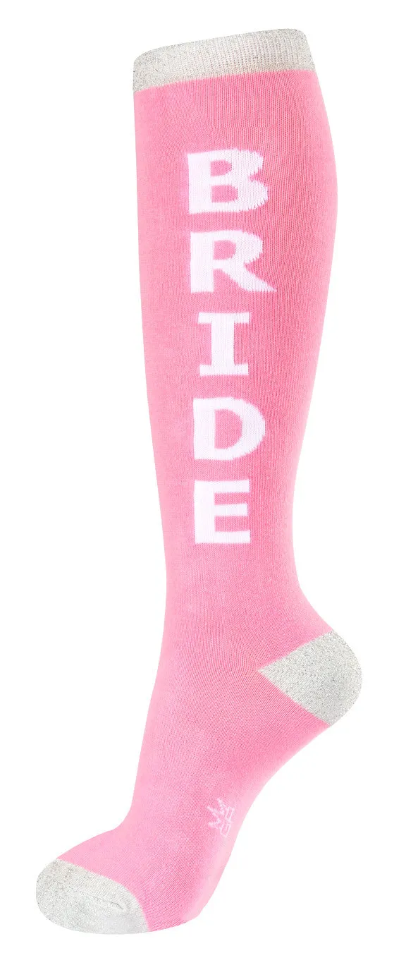 Gumball Poodle Unisex Knee High Socks - Bride