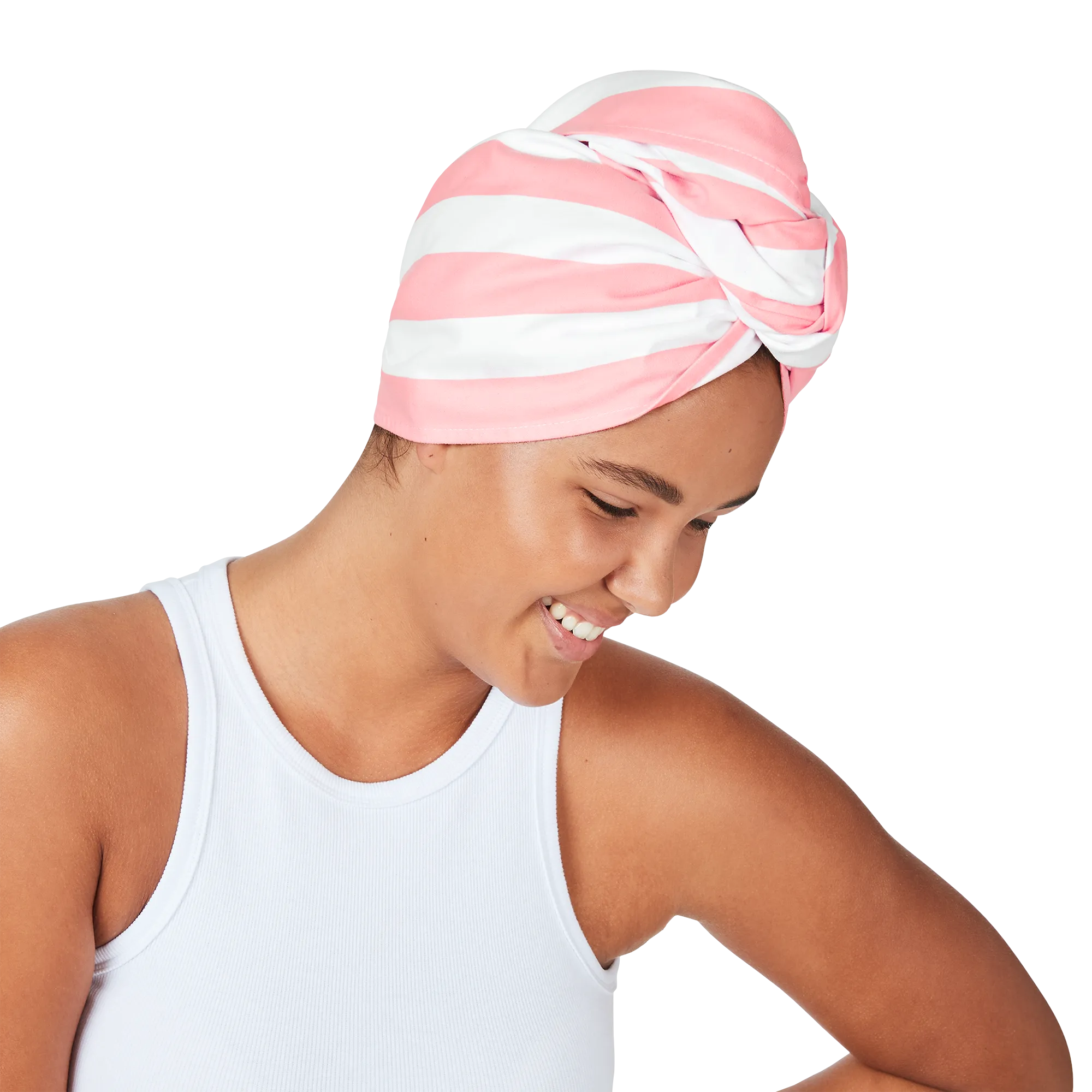 Hair Wrap - Malibu Pink