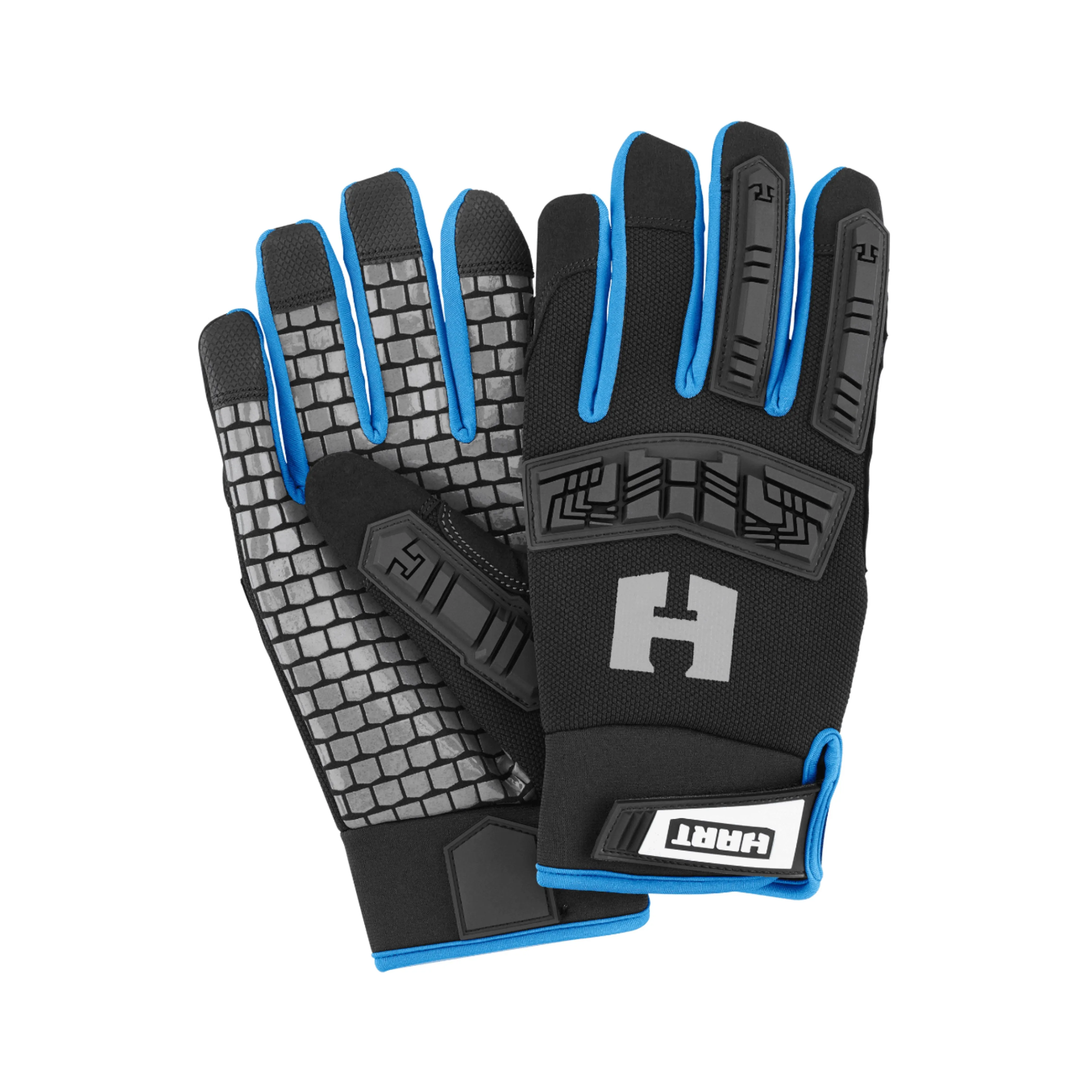 HART Performance Fit Impact Touchscreen Capable Dipped Gloves, Safety Workwear Gloves