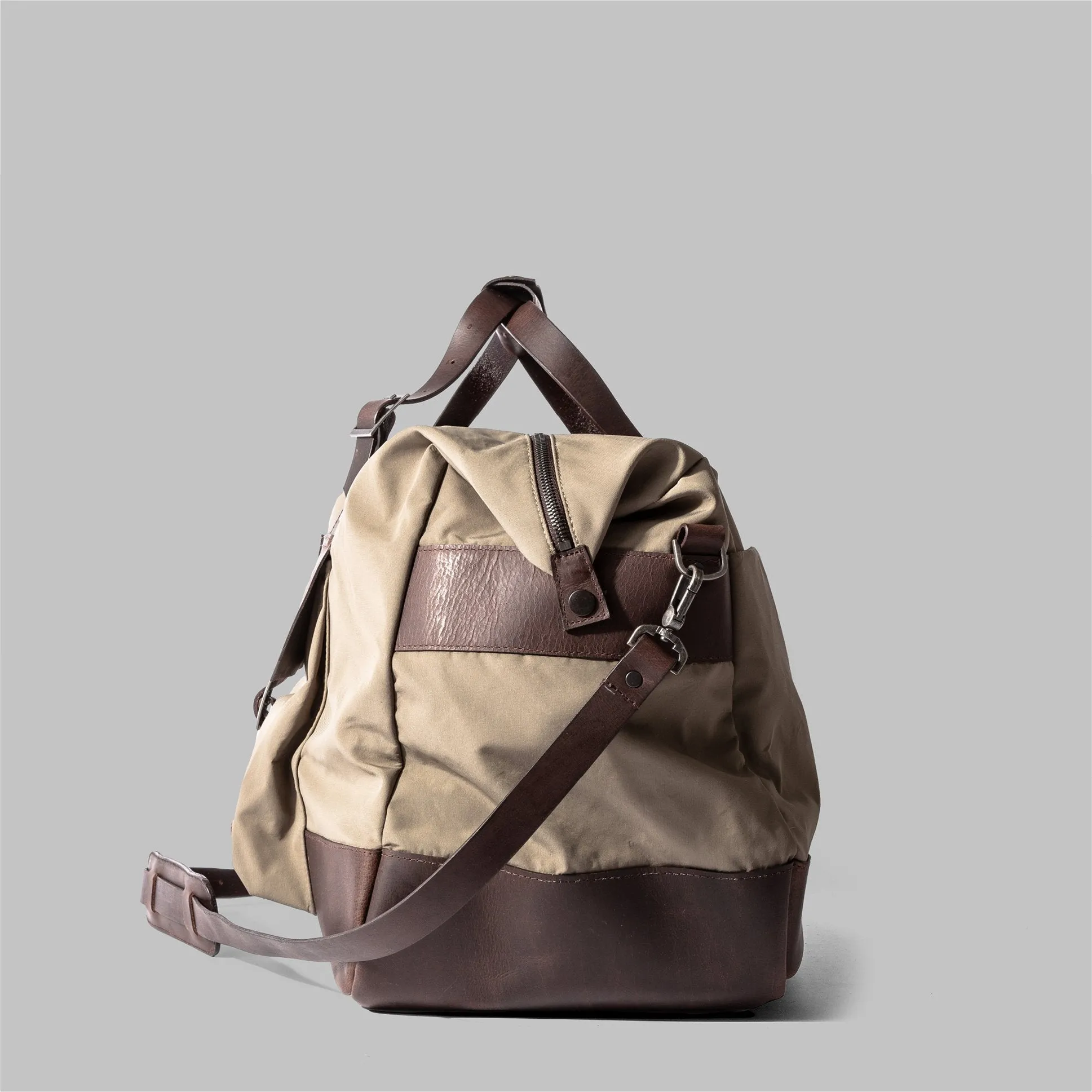 Haughton Beige Nylon Holdall