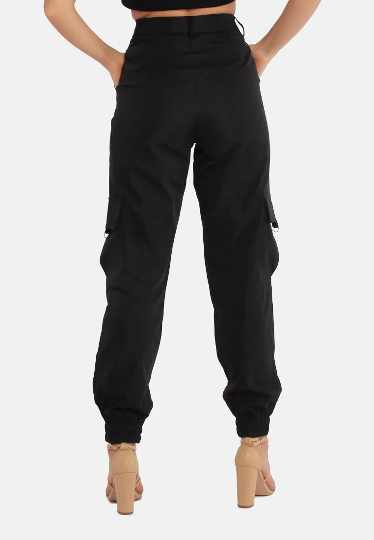 High Waist Cargo Pants