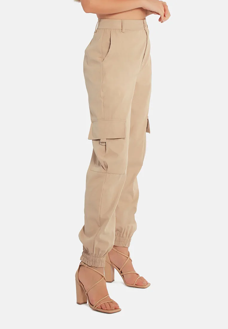 High Waist Cargo Pants