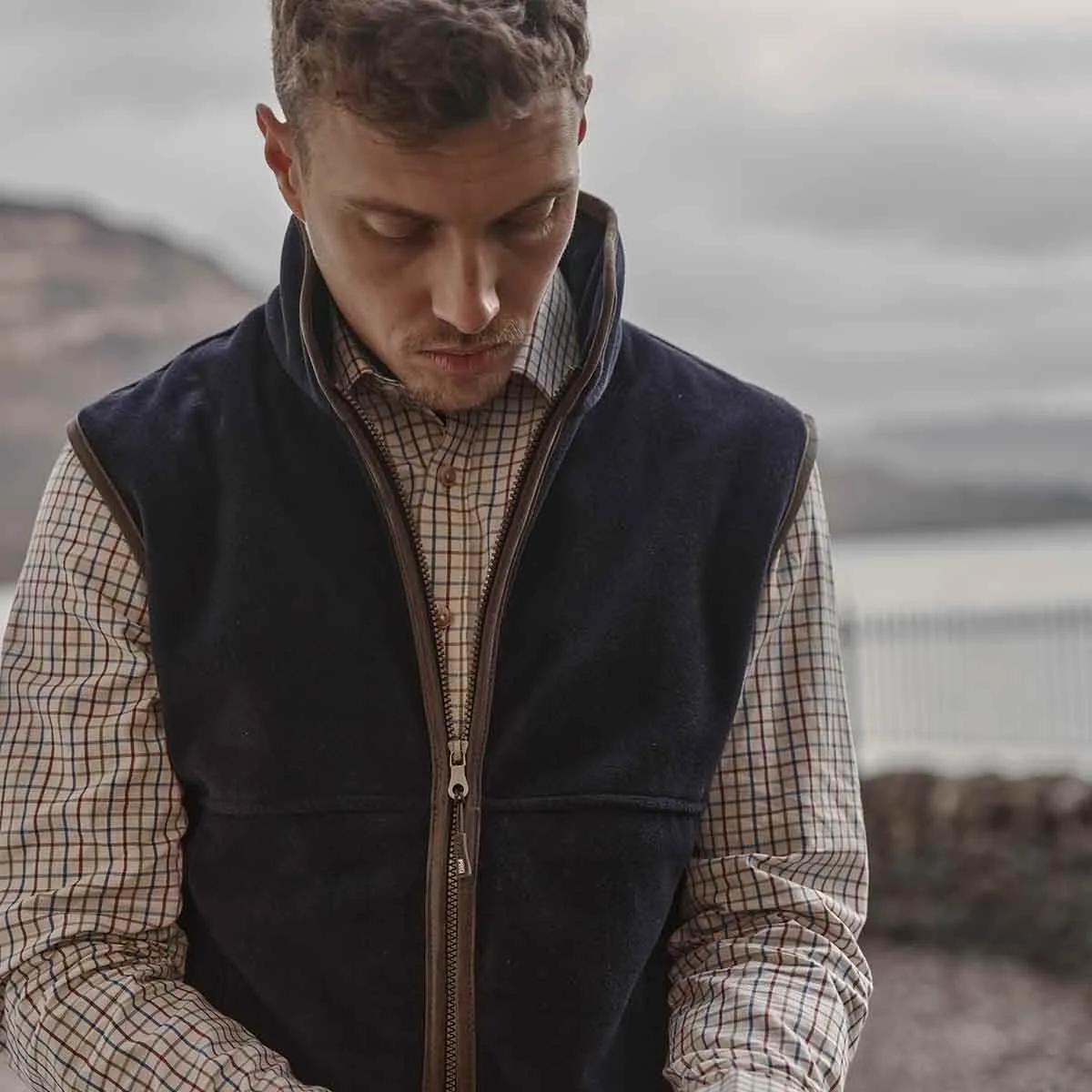 Hoggs of Fife Stenton Technical Fleece Gilet