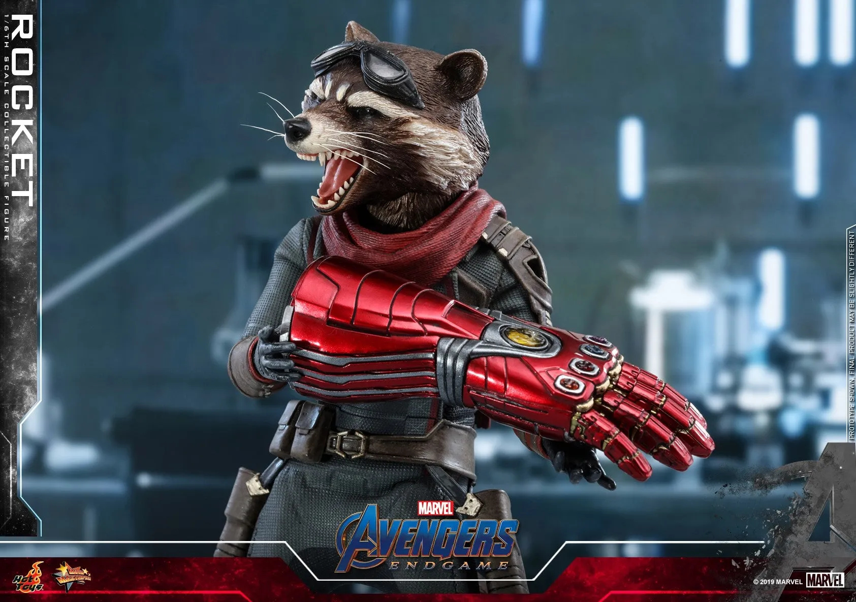 Hot Toys - MMS548 - Avengers Endgame - 1/6th scale Rocket Collectible Figure