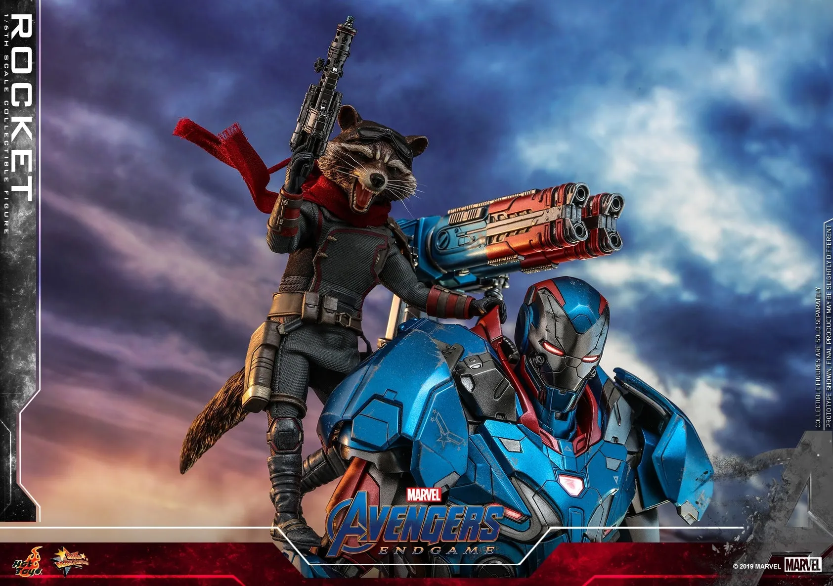 Hot Toys - MMS548 - Avengers Endgame - 1/6th scale Rocket Collectible Figure