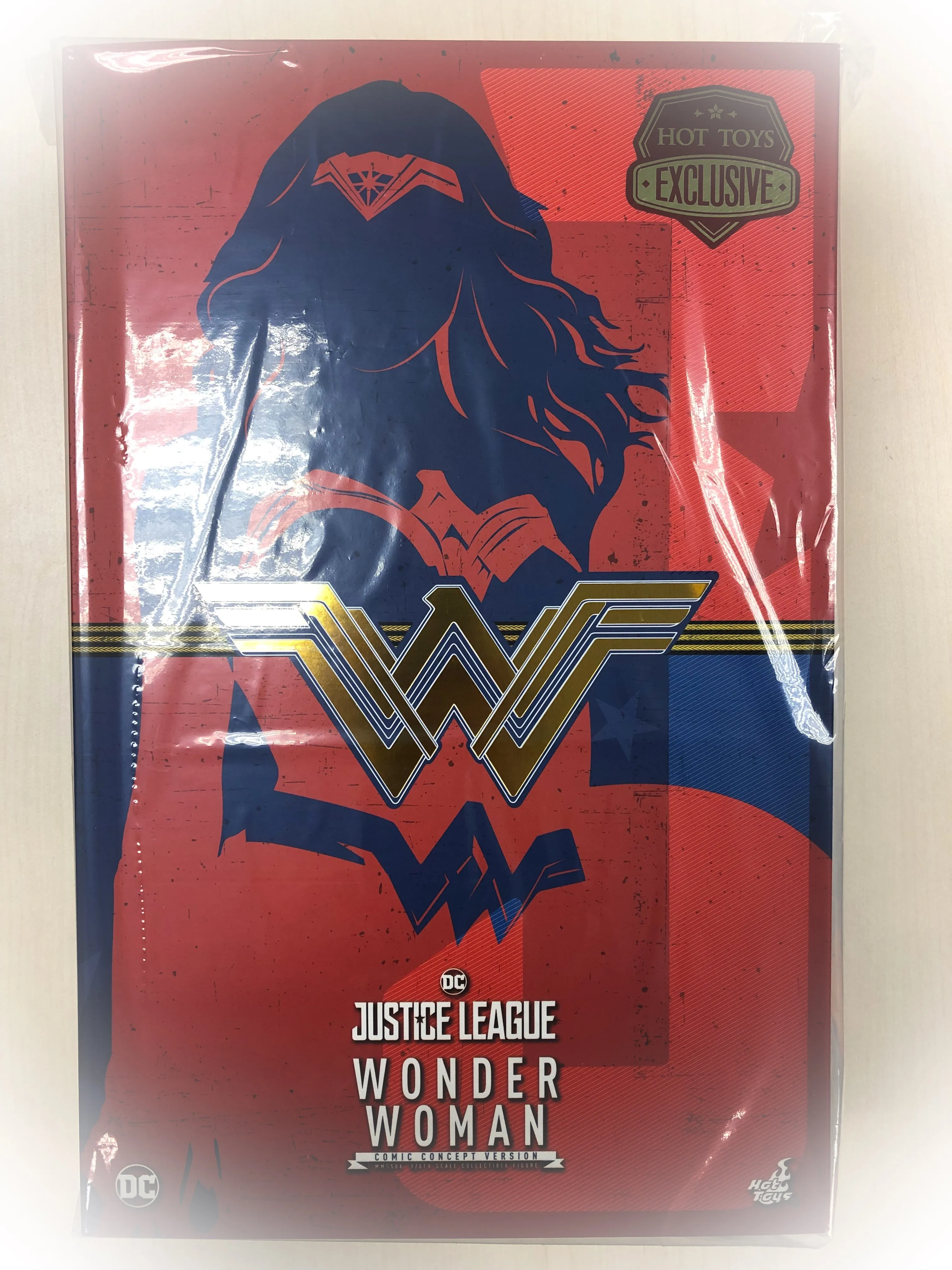 Hottoys Hot Toys 1/6 Scale MMS506 MMS 506 Justice League - Wonder Woman (Comic Color Costume Version) Action Figure NEW