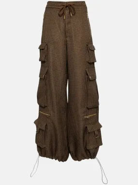 Houndstooth Cargo Pants